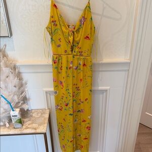 Sienna Sky Yellow Floral Jumpsuit